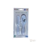 Akuku Fésű-kefe Szett, szürke maki (2 db/cs)