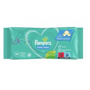 Pampers törlőkendő Sensitive 52 db-os Pampers törlőkendő Sensitive 52 db-os