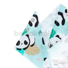 Baba Nyálkendő Panda zöld