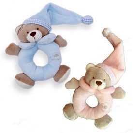 Baby Bruin Csörgő Plüss maci, kerek