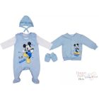 Disney Mickey 5 részes babaruha szett kék