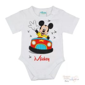 Disney Mickey rövid ujjú body fehé