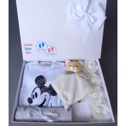 Mickey fehér babaváró csomag 