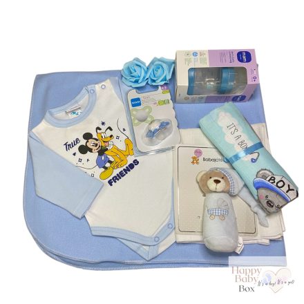 Nagy - Babaköszöntő csomag Mickey egér és Pluto  mintával 