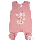 5 részes belül bolyhos lányos baba szett Macis mintával