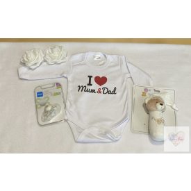 I love Mum & Dad  natúr csomag - kicsi