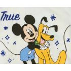 Hosszú ujjú baba body Mickey egér és Pluto mintával 