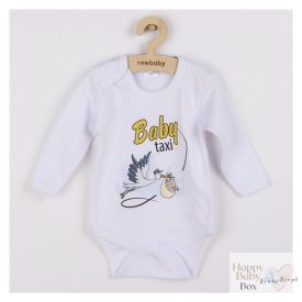 Baby Taxy mintás hosszúujjú body