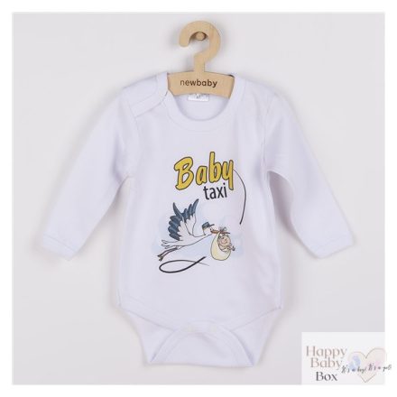 Baby Taxy mintás hosszúujjú body