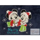 Disney Mickey és Minnie pamut-wellsoft takaró Karácsony (70x90)