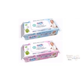 Lara Popsitörlő kupakos sensitive (72 db/cs)
