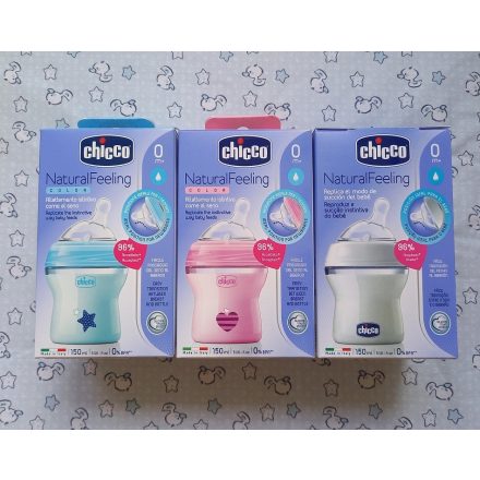 Chicco NaturalFeeling cumisüveg 150 ml