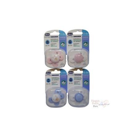 Chicco Physio Comfort szilikon cumi 0-6 hó