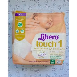 Libero Touch pelenka - Újszülött 1-es (2-5 kg) 22 db