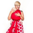 Liliputi Rugalmas Hordozókendő Classic line - Red Carmin