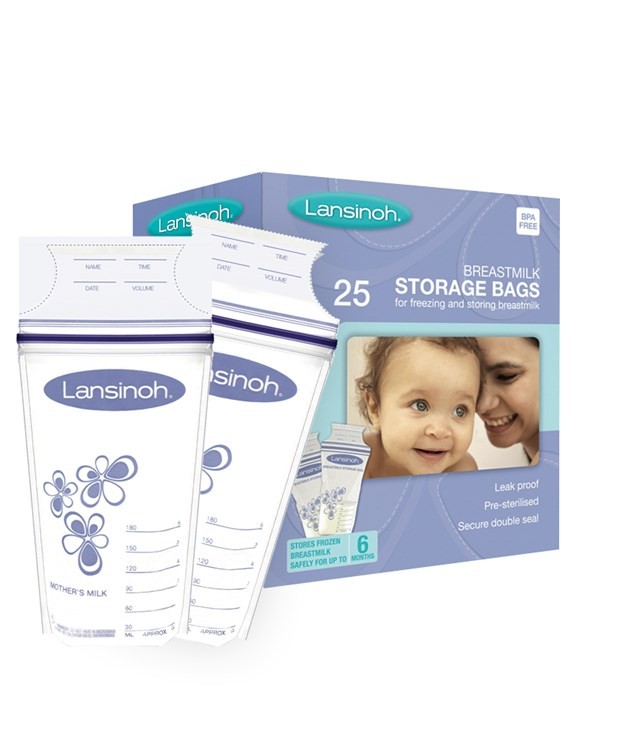 Lansinoh Anyatejtároló Zacskó - 25 db